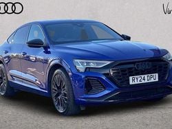 Used 2025 Audi Q8 Sportback e-tron Black Edition SUV | £49,764