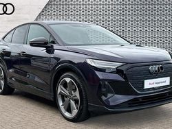 Mauve/purple Used 2025 Audi Q4 e-tron Black Edition SUV | £35,040 (Good price)