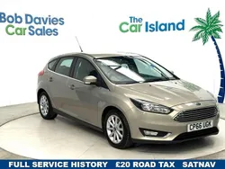 Silver Used 2017 Ford Focus Titanium Hatchback | £10,000 (Fair price)