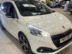 White Used 2017 Peugeot 208 GT-line Hatchback | £6,650 (Fair price)