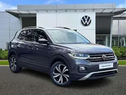 Grey Used 2022 VW T-Cross Black Edition SUV | £18,191 (Fair price)