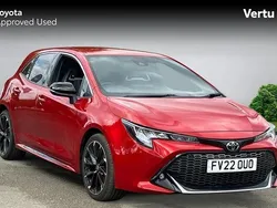 Red Used 2022 Toyota Corolla Sport Hatchback | £19,219 (A bit pricey)