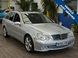 Silver Used 2005 Mercedes C320 Avantgarde Estate | £2,995