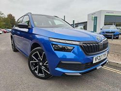 Blue Used 2022 Skoda Kamiq Monte Carlo SUV | £18,995 (Fair price)