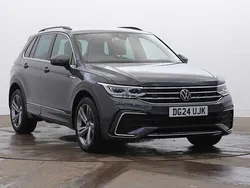 Grey Used 2024 VW Tiguan R-line Edition SUV | £32,444 (Fair price)