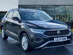 Black Used 2024 VW T-Roc Life SUV | £19,738 (Fair price)