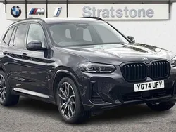 Grey Used 2024 BMW X3 M Sport SUV | £47,195 (Expensive)