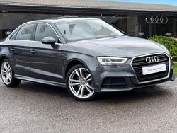 Grey Used 2018 Audi A3 S-Line Sedan | £15,990 (Good price)