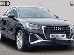 Black New 2025 Audi Q2 S-Line SUV | £28,727 (A bit pricey)