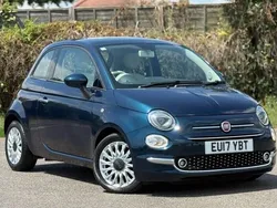 Blue Used 2017 Fiat 500 Lounge Hatchback | £6,690 (Fair price)