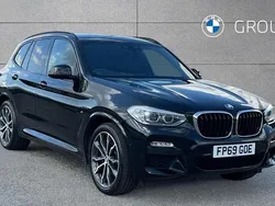 Black Used 2019 BMW X3 M Sport SUV | £24,935 (A bit pricey)