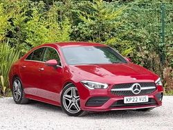 Red Used 2022 Mercedes CLA220 AMG Line Premium Sedan | £21,498 (Fair price)