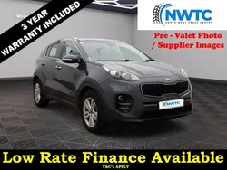 Silver Used 2016 Kia Sportage 2 SUV | £8,095 (Fair price)