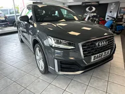 Nano grey metallic Used 2019 Audi Q2 S-Line SUV | £12,490 (Fair price)