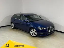 Blue Used 2016 Audi A3 Sportback Sport Hatchback | £9,750 (Good price)
