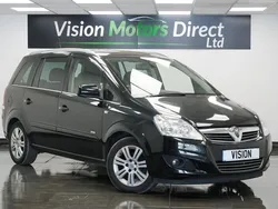 Black Used 2011 Vauxhall Zafira Design Edition MPV | £2,740 (Good price)