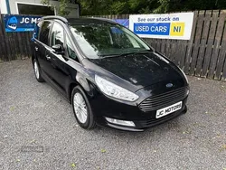 Black Used 2017 Ford Galaxy Zetec MPV | £8,995 (Expensive)