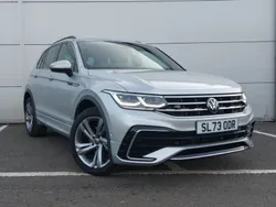 Silver Used 2023 VW Tiguan R-line Edition SUV | £28,998 (Fair price)