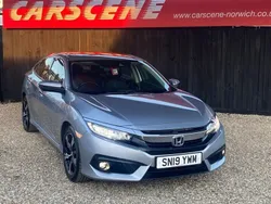 Silver Used 2019 Honda Civic EX Sedan | £11,799 (Fair price)