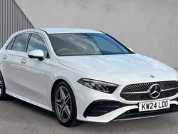 White Used 2024 Mercedes A180 Executive Hatchback | £23,890 (Fair price)