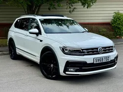 White Used 2019 VW Tiguan Allspace R-line SUV | £18,995 (Expensive)