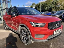 Fusion red Used 2021 Volvo XC40 R-Design SUV | £22,500 (Fair price)