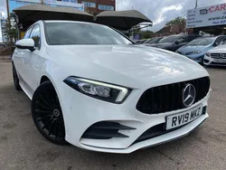 White Used 2019 Mercedes A180 Executive Hatchback | £13,897 (Fair price)
