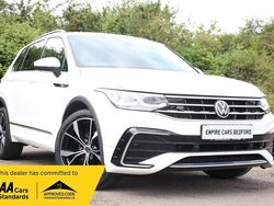 White Used 2021 VW Tiguan R-line SUV | £24,490 (Fair price)
