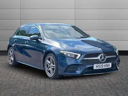 Blue Used 2019 Mercedes A200 Executive Hatchback | £17,895 (Fair price)