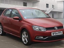 Red Used 2014 VW Polo SEL Hatchback | £8,995 (Fair price)