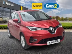 Red Used 2021 Renault Zoe Iconic Hatchback | £9,995 (Good price)