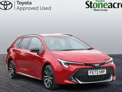 Red Used 2023 Toyota Corolla Sport Estate | £26,000 (Fair price)