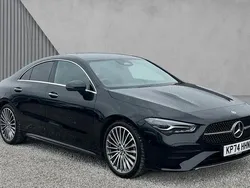 Black Used 2024 Mercedes CLA200 AMG Line Premium Coupe | £29,828 (Fair price)