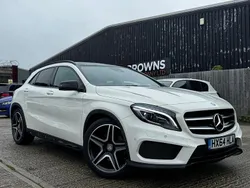 White Used 2014 Mercedes GLA250 AMG line SUV | £13,000 (Fair price)