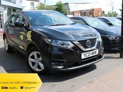 Black Used 2021 Nissan Qashqai Acenta Premium SUV | £13,795 (Super price)