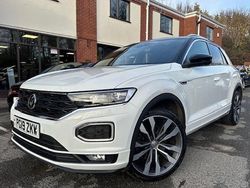 White Used 2019 VW T-Roc R-line SUV | £14,988 (Fair price)