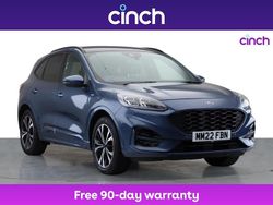 Blue Used 2022 Ford Kuga ST-Line X SUV | £18,799 (Fair price)