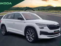 White Used 2022 Skoda Kodiaq SportLine SUV | £28,888 (Fair price)
