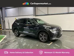 Black Used 2019 VW Tiguan Allspace SE SUV | £17,197 (Fair price)