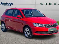 Red Used 2016 Skoda Fabia SE Hatchback | £9,390 (Fair price)