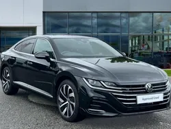 Deep black pearl Used 2024 VW Arteon R-line Hatchback | £30,960 (A bit pricey)