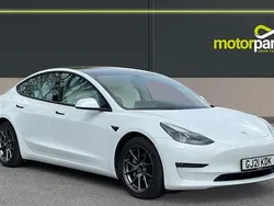 White Used 2021 Tesla Model 3 Long Range Sedan | £18,250 (Good price)