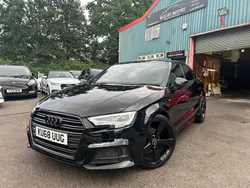 Black Used 2018 Audi A3 Black Edition Sedan | £11,995 (Fair price)