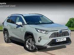 Green Used 2020 Toyota RAV4 Hybrid Design SUV | £19,999 (Fair price)