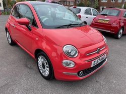 Pink Used 2017 Fiat 500 Lounge Hatchback | £6,275 (A bit pricey)