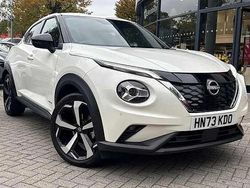 White Used 2023 Nissan Juke Tekna SUV | £20,290 (Fair price)