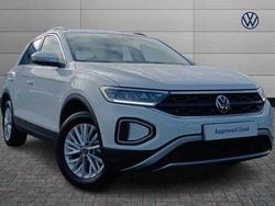 White Used 2022 VW T-Roc Life SUV | £17,899 (Fair price)