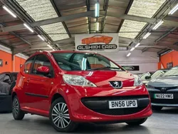 Red Used 2006 Peugeot 107 Hatchback | £2,650 (Fair price)