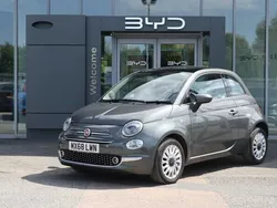Grey Used 2019 Fiat 500 Lounge Hatchback | £7,196 (Fair price)