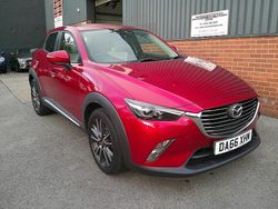 Red Used 2016 Mazda CX-3 Inclusive SUV | £10,495 (Fair price)